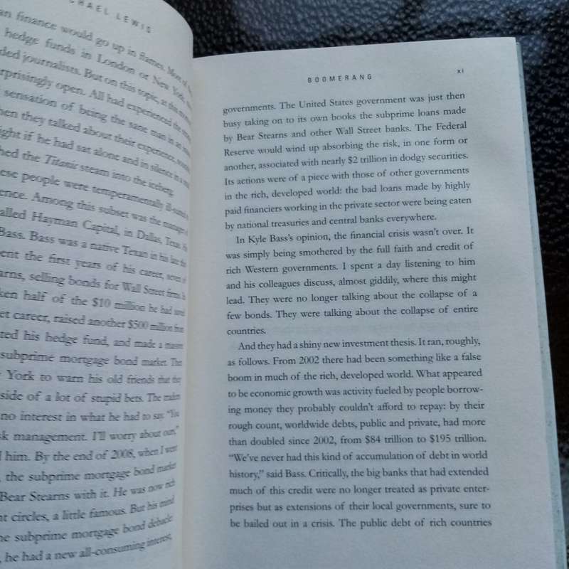Boomerang by Michael Lewis - Captivating Insights on Global Financial Chaos