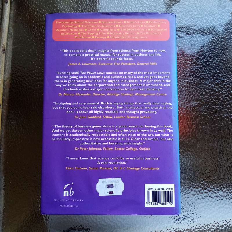 The Power Laws: Unlocking the Science of Success by Richard Koch
