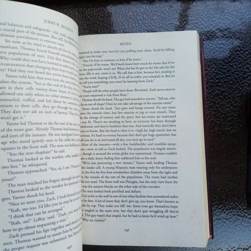 Riven: A Novel by Jerry B. Jenkins - Gripping Tale of Faith and Redemption