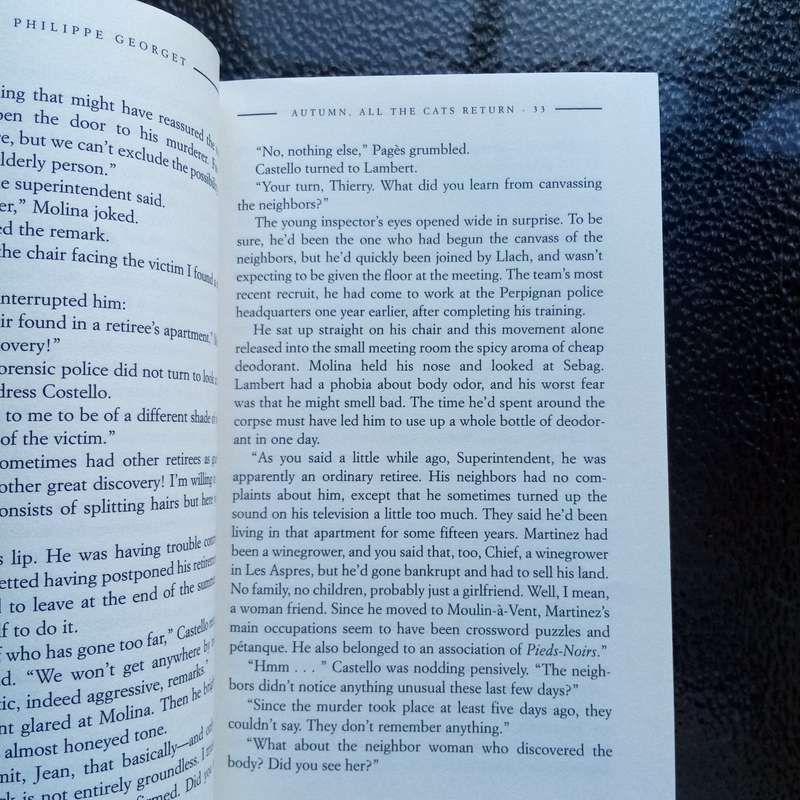 Must-Read Mystery: "Autumn All the Cats Return"  An Inspector Sebag Thrill Ride! crime (B)