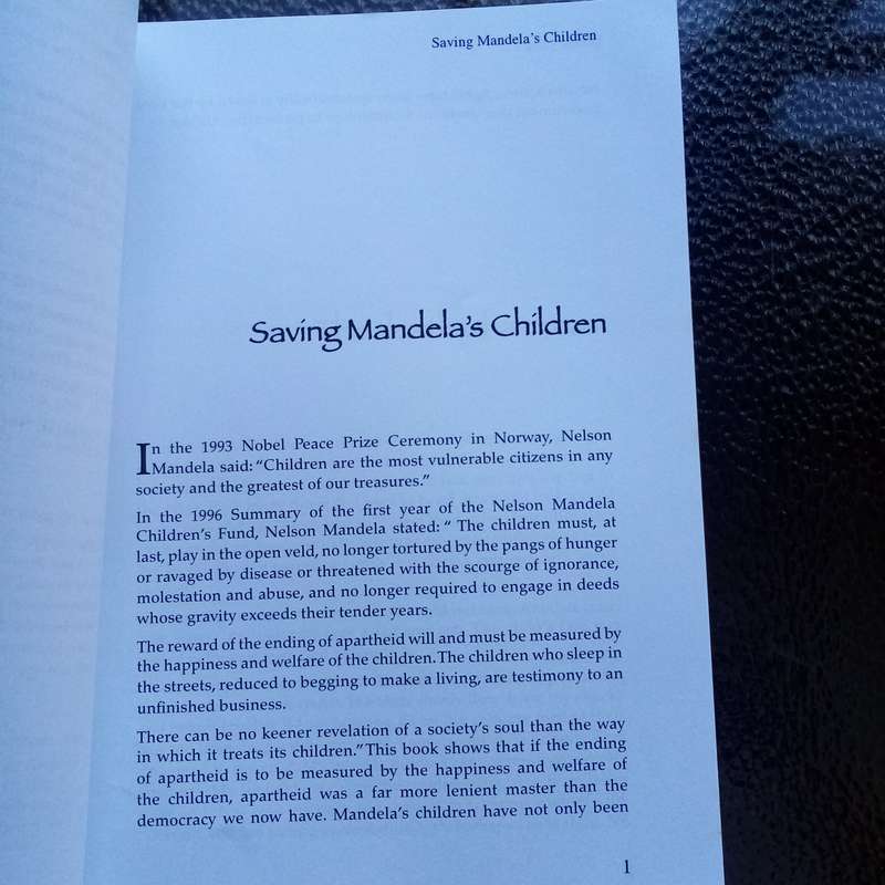 Heartfelt Journey: "Saving Mandela's Children" by Dianne Lang  A Must-Read on South Africa's Youth