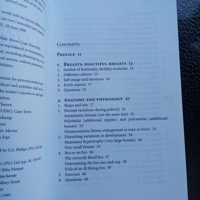 Essential Guide: "Your Breasts: Everything You Need to Know" by Jan Van Elfen & Petrovna Metelerkamp