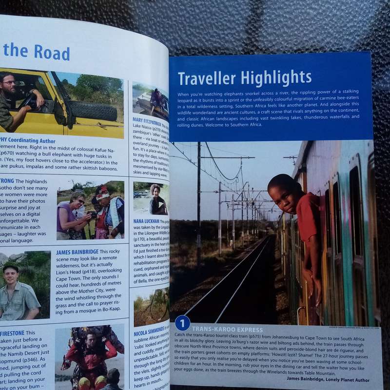 Explore Southern Africa: "Lonely Planet" Guide with Special Wildlife Chapter