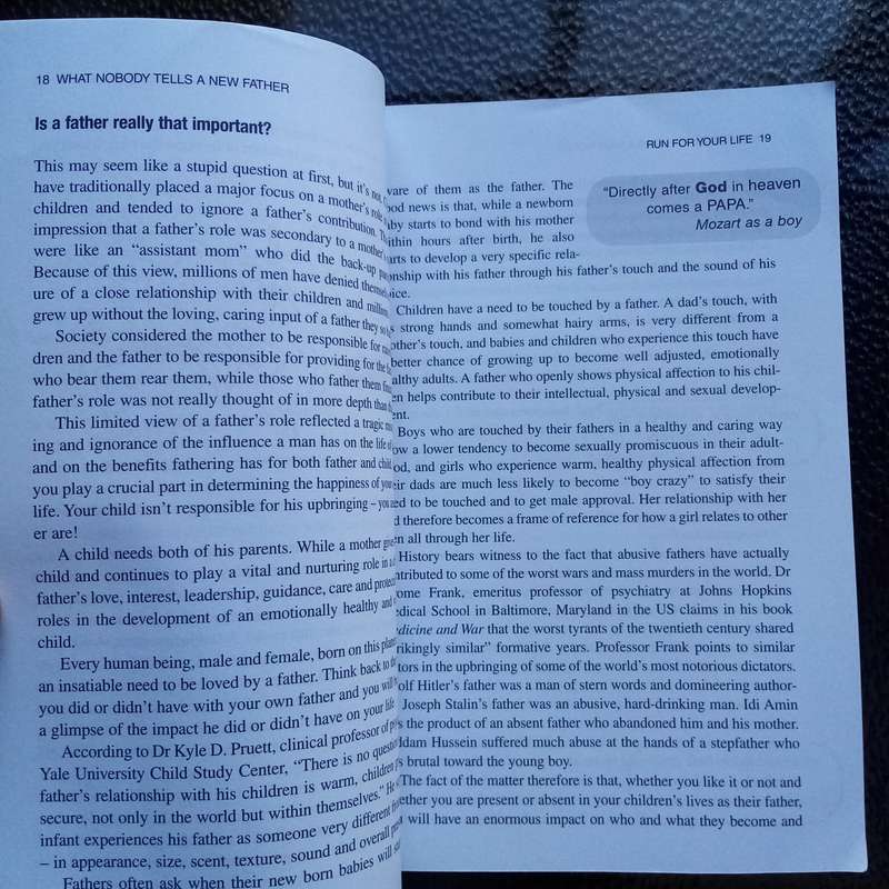 Essential Guide for Dads: "What Nobody Tells a New Father" by Alan Hosking
