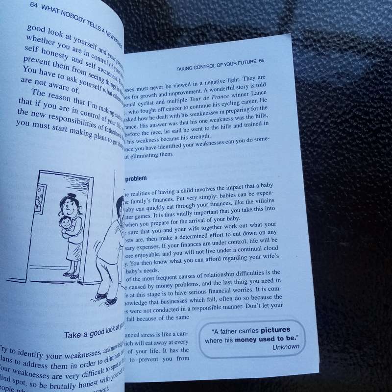 Essential Guide for Dads: "What Nobody Tells a New Father" by Alan Hosking