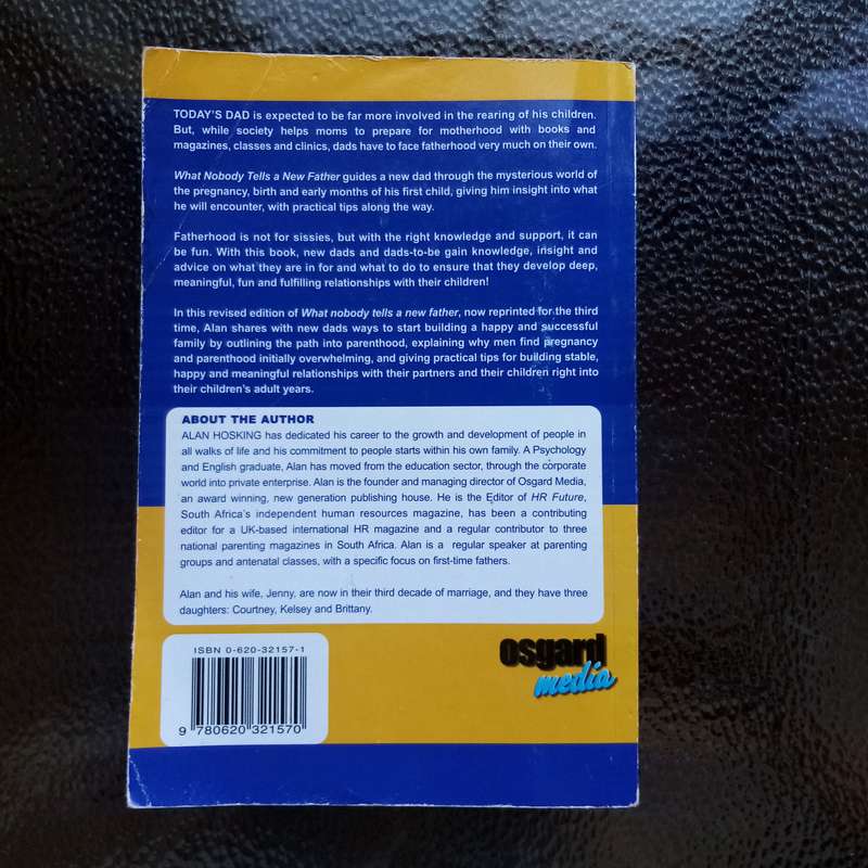 Essential Guide for Dads: "What Nobody Tells a New Father" by Alan Hosking