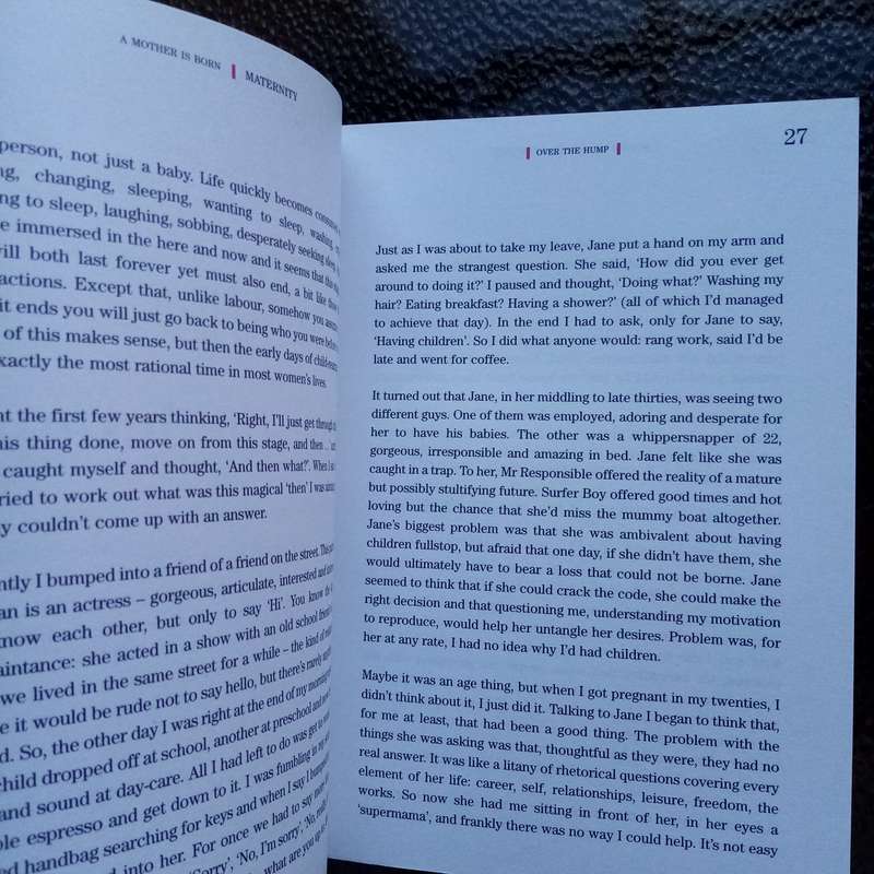 Heartfelt Insights: "Maternity: Real Stories of Motherhood" by Francesca Newby (B)