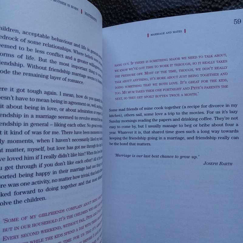 Heartfelt Insights: "Maternity: Real Stories of Motherhood" by Francesca Newby (B)