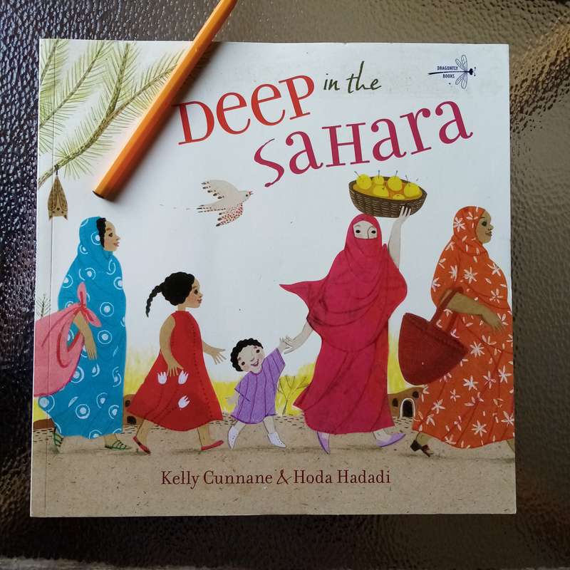 Deep in the Sahara: A Vibrant children's Adventure by Kelly Cunnane and Hoda Hadadi