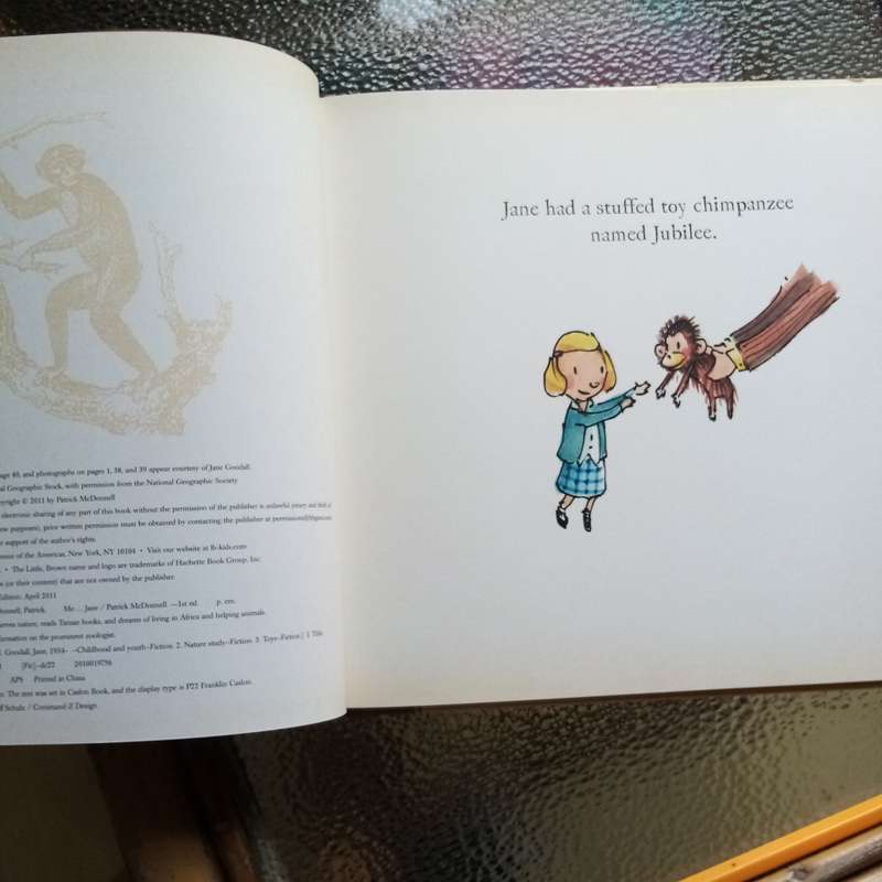 Me... Jane: Children's picture book by Patrick McDonnell