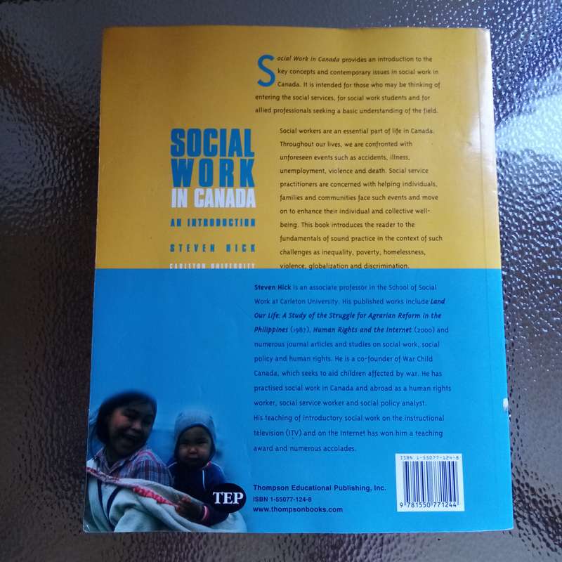Social Work in Canada: An Introduction by Steven F. Hick - Essential Insights for Future Practition