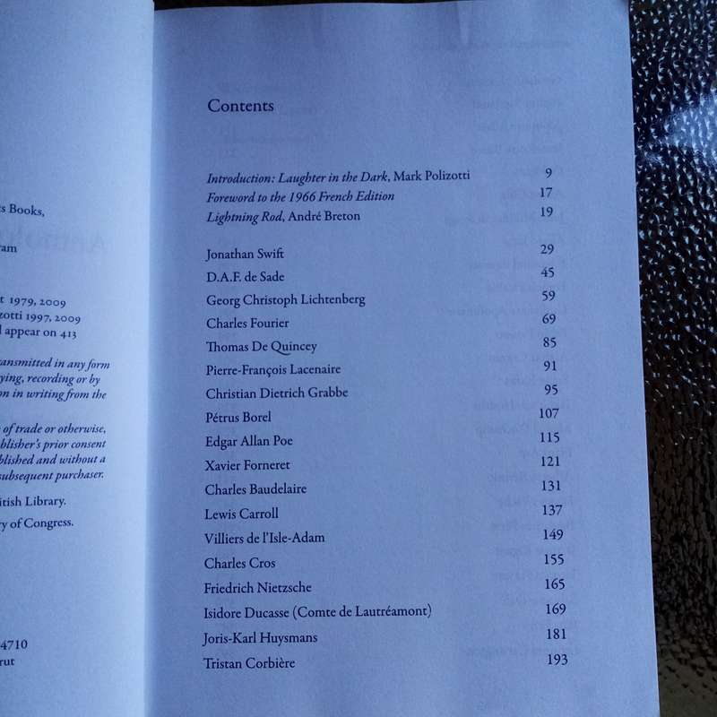 Anthology of Black Humour by André Breton - A Unique Collection of Wit and Satire