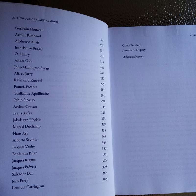 Anthology of Black Humour by André Breton - A Unique Collection of Wit and Satire