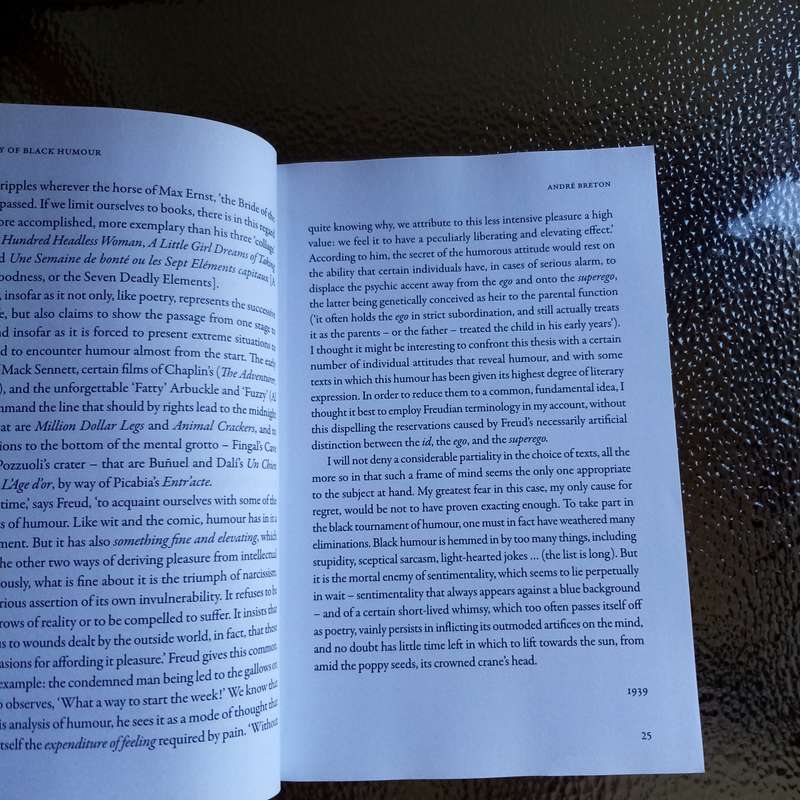 Anthology of Black Humour by André Breton - A Unique Collection of Wit and Satire