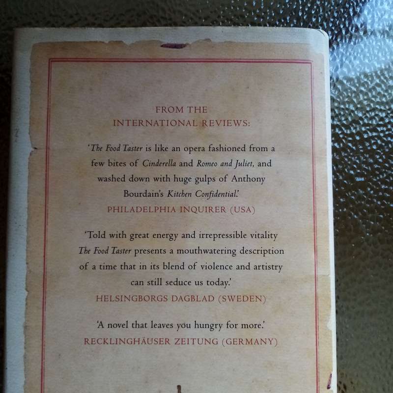 The Food Taster by Peter Elbling - A Culinary Mystery of Intrigue and Betrayal