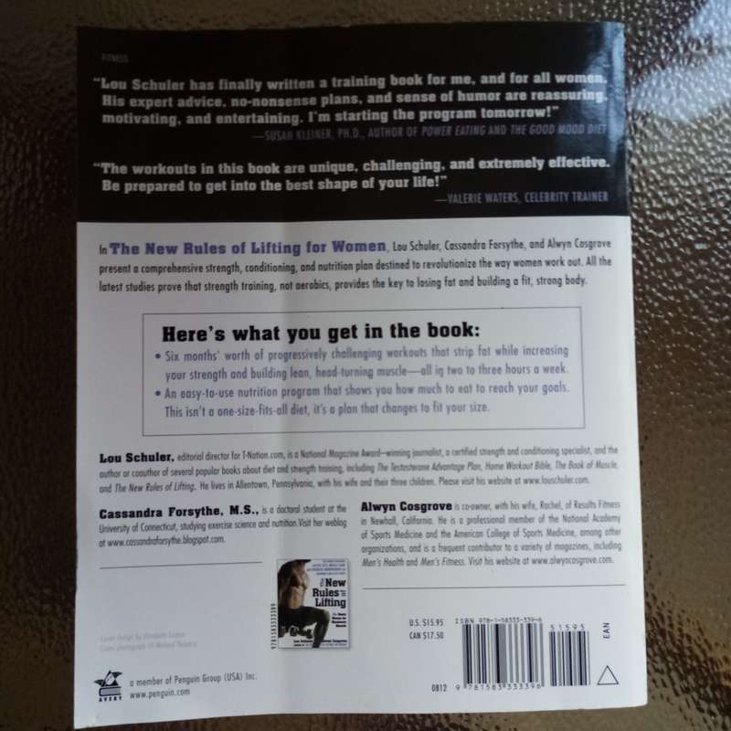 Empower Your Strength: "The New Rules for Lifting for Women" by Schuler & Forsythe