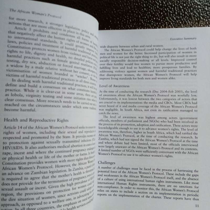 The African Women's Protocol by RS Mukasa - Empowering Change for Womens Rights