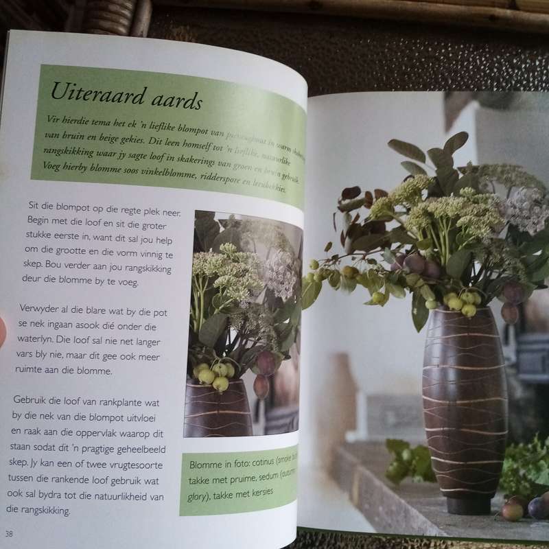 Eenvoudige Elegante Blomme deur Avril O'Donnell - Inspirerende Bloemskik Kuns
