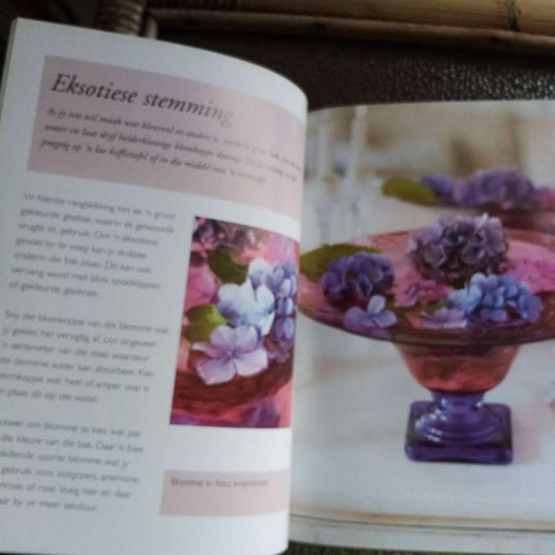Eenvoudige Elegante Blomme deur Avril O'Donnell - Inspirerende Bloemskik Kuns