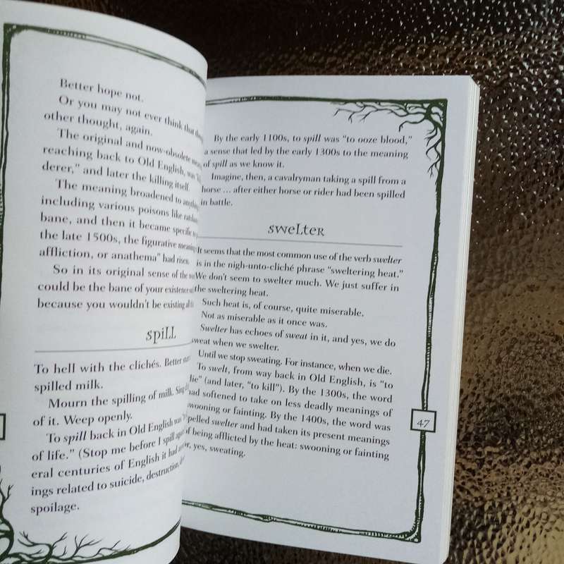 Unfortunate English: The Gloomy Truth Behind the Words by Bill Brohaugh - A Witty Exploration