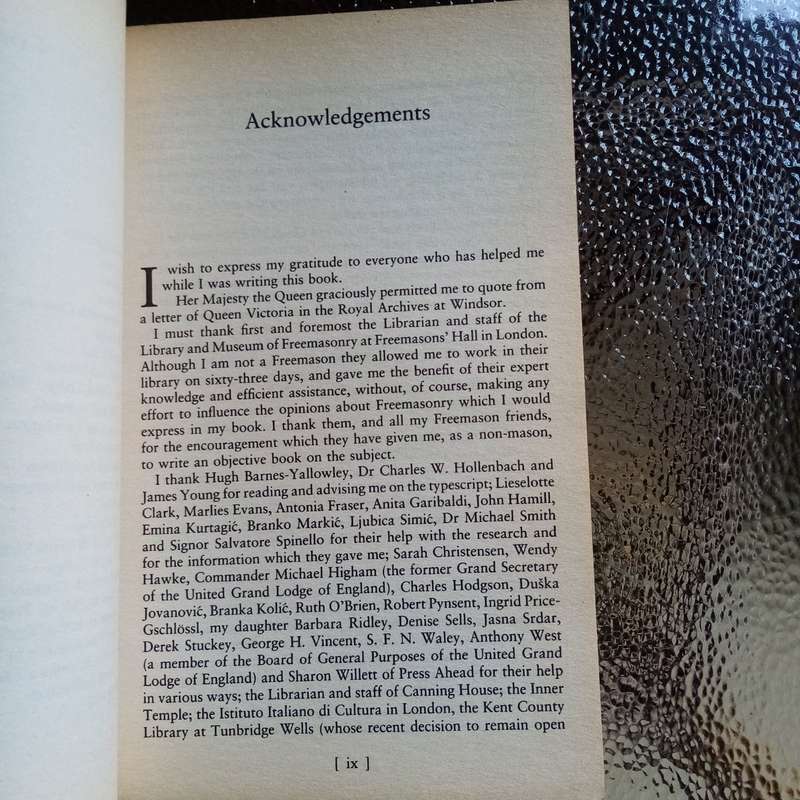 The Freemasons by Jasper Ridley - An Intriguing History of the Secret Society