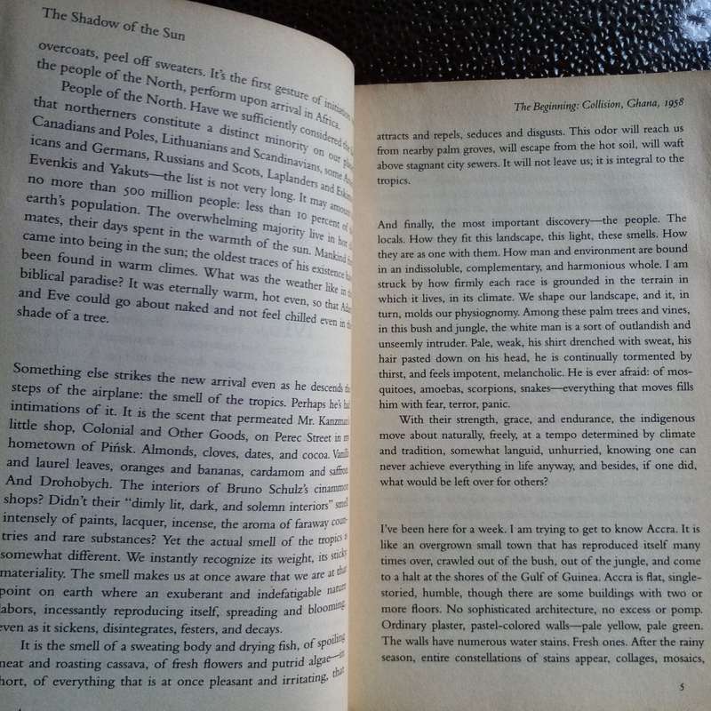 The Shadow of the Sun: My African Life by Ryszard Kapuściński - A Profound Journey Through Africa!