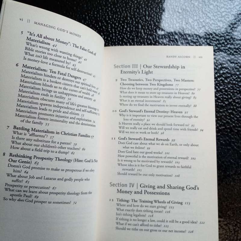 Managing God's Money by Randy Alcorn  A Practical Guide to Financial Stewardship