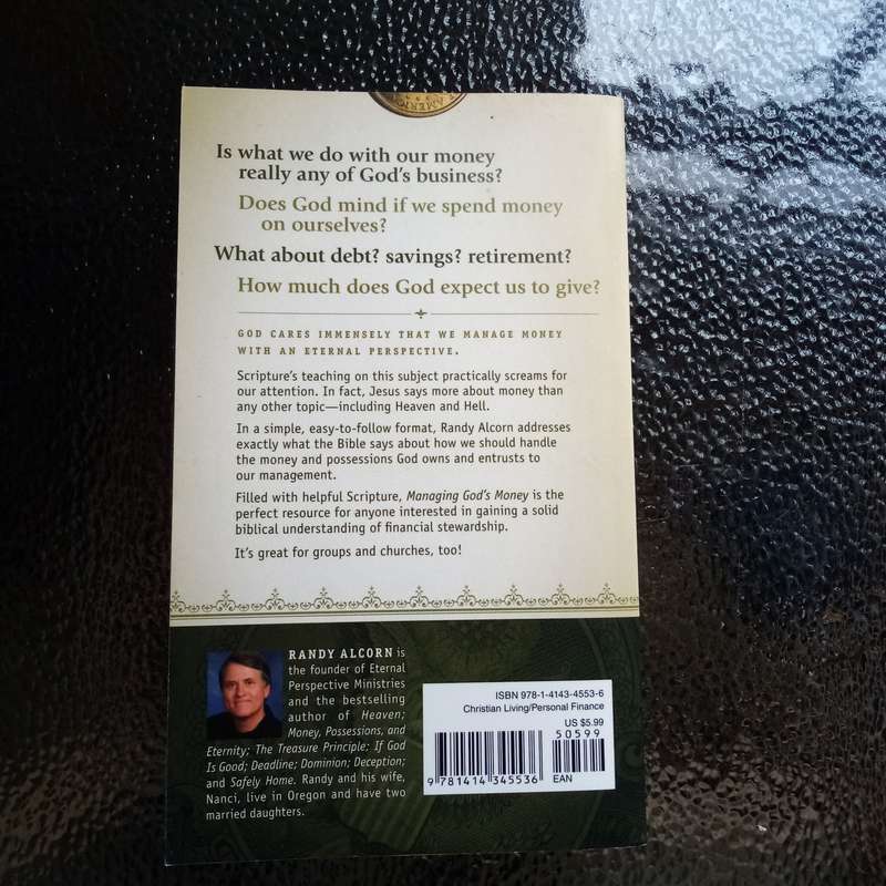 Managing God's Money by Randy Alcorn  A Practical Guide to Financial Stewardship