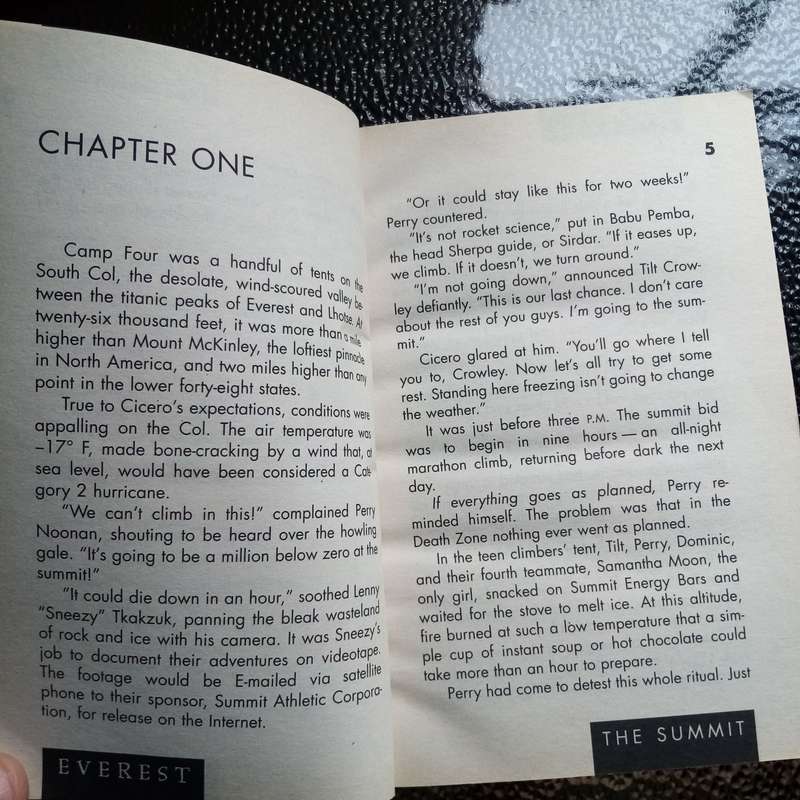 Everest: Book Three - The Summit by Gordon Korman  A Thrilling Climb to New Heights