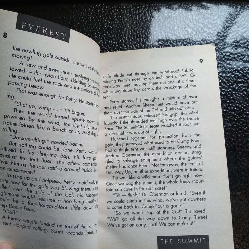 Everest: Book Three - The Summit by Gordon Korman  A Thrilling Climb to New Heights