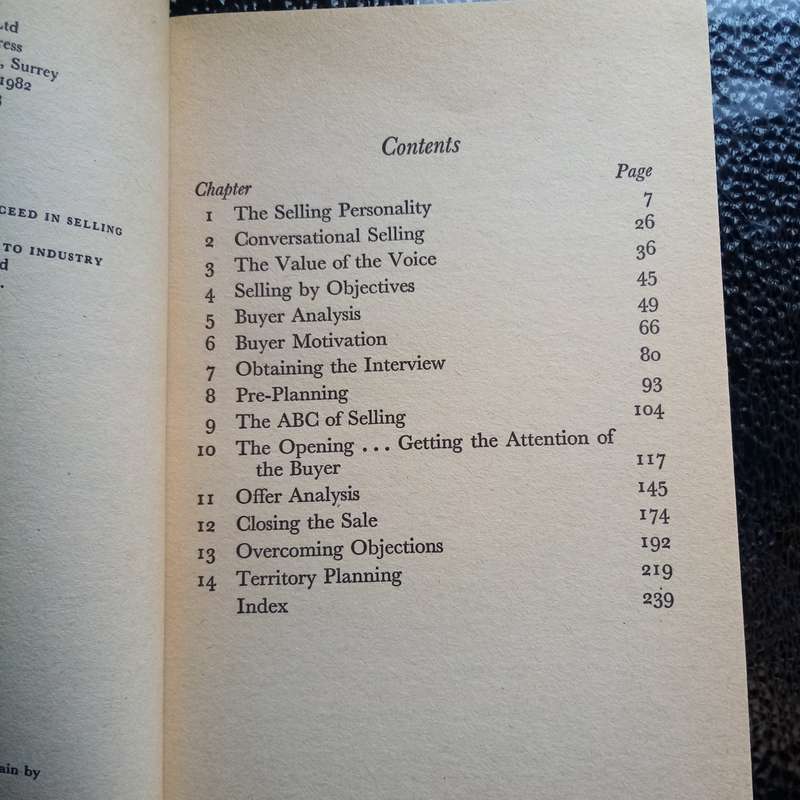 How to Succeed in Selling by Alfred Tack - Master the Art of Sales!