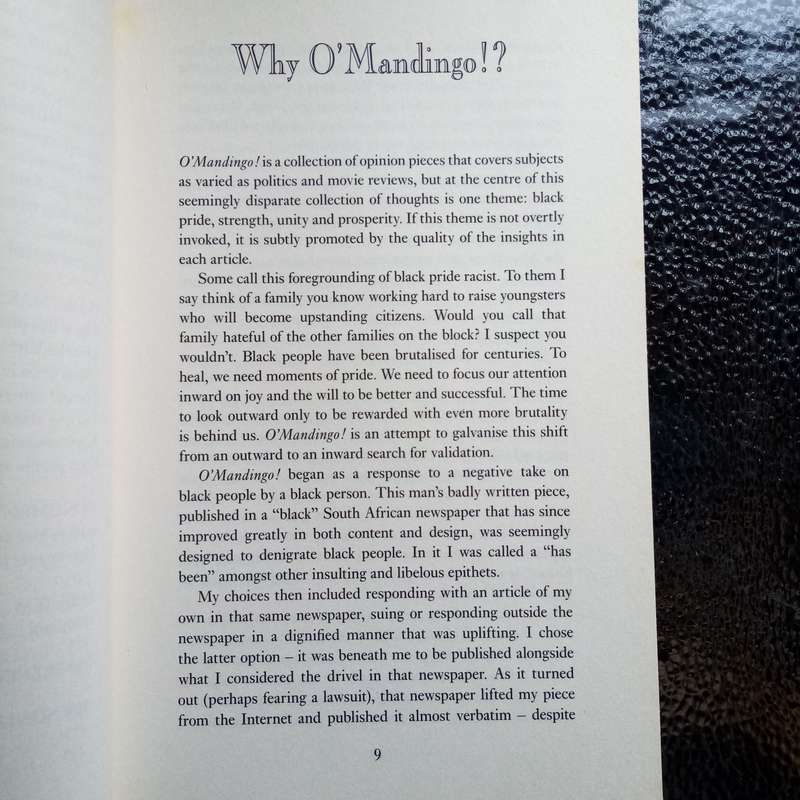 Title: O'Mandingo! The Only Black at a Dinner Party by Eric Miyeni  A Provocative Cultural Comment