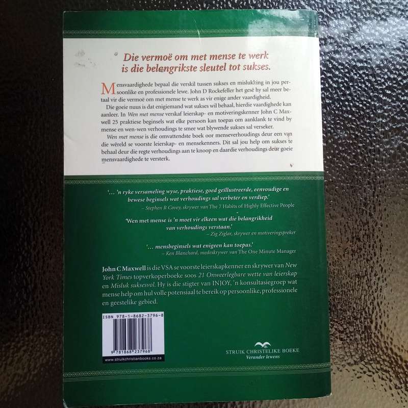 Wen Met Mense: 25 Beginsels vir Suksesvolle Verhoudings - John C. Maxwell!