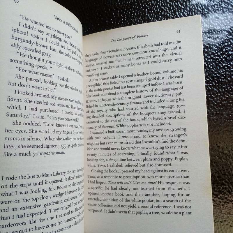 The Language of Flowers by Vanessa Diffenbaugh  A Touching Tale of Love and Healing