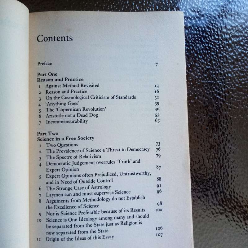Science in a Free Society by Paul Feyerabend | Challenging the Boundaries of Scientific Knowledge