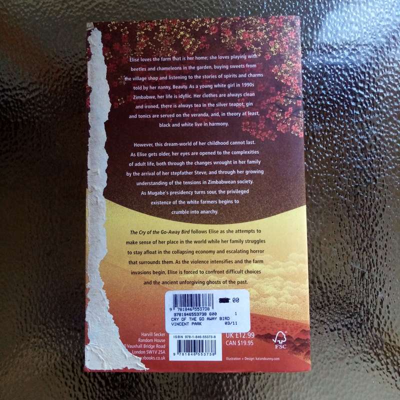 The Cry of the Go-away Bird by Andrea Eames | Captivating Coming-of-Age in Zimbabwe