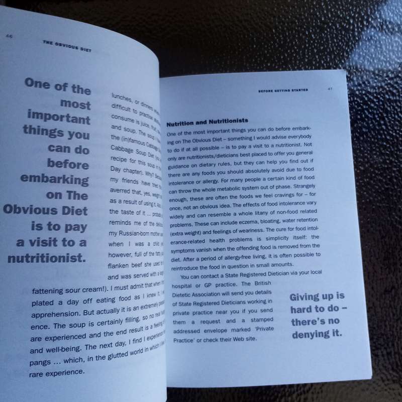 The Obvious Diet by Ed Victor | Practical, No-Nonsense Guide to Weight Loss & Healthy Living