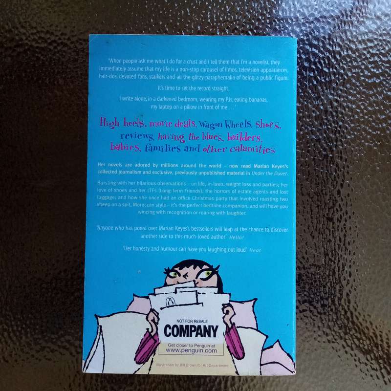 Under the Duvet by Marian Keyes | Witty & Heartfelt Essays on Life, Love, and Laughter
