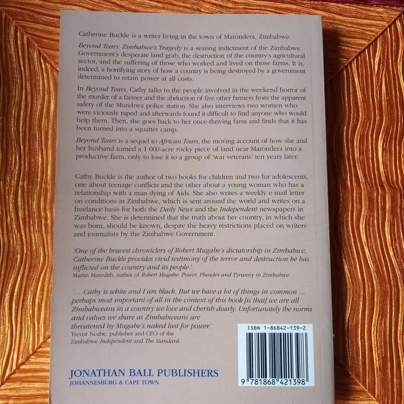 Beyond Tears: Zimbabwe's Tragedy by Cathrine Buckle | A Heartfelt Account of Resilience and Loss