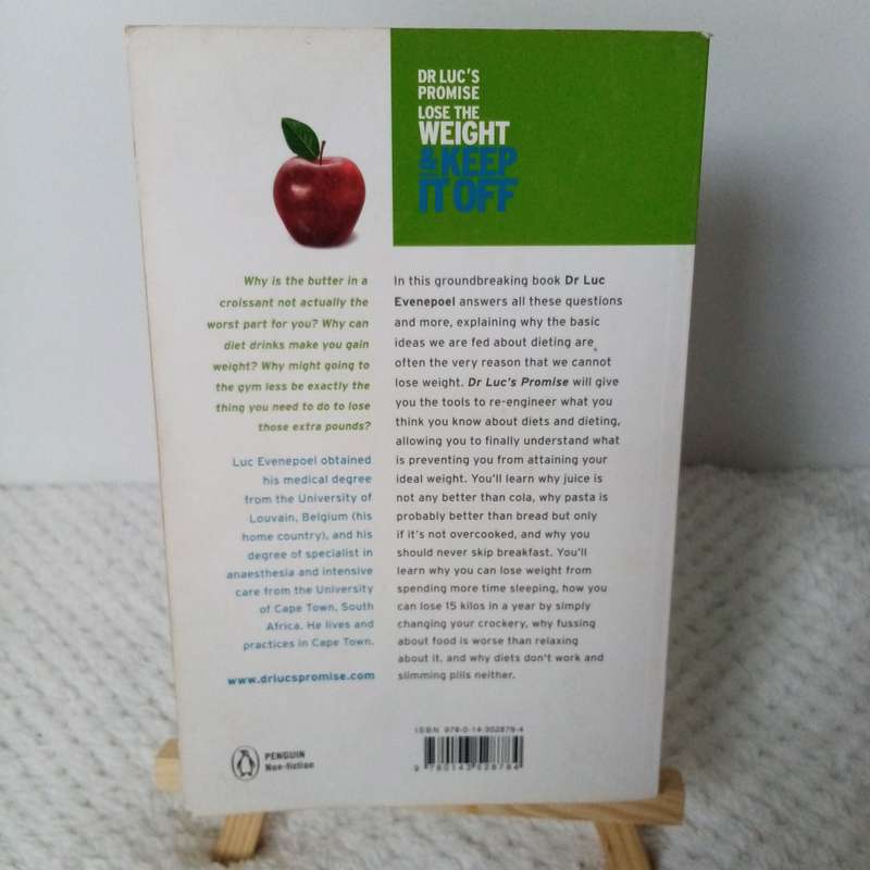 Dr. Luc's Promise: Lose the Weight and Keep It Off by Luc Evenepoel - Your Guide to Sustainable