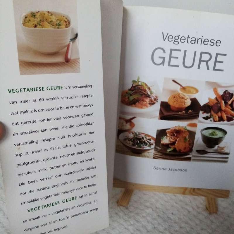 Vegetariese Geure deur Sarina Jacobson - Inspirasie vir Heerlike, Voedingsryke Vegetariese Geregte