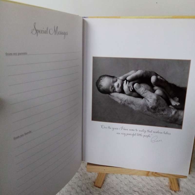 Anne Geddes My First Five Years Baby Record Book - Keepsake Journal, Milestone Memory Album