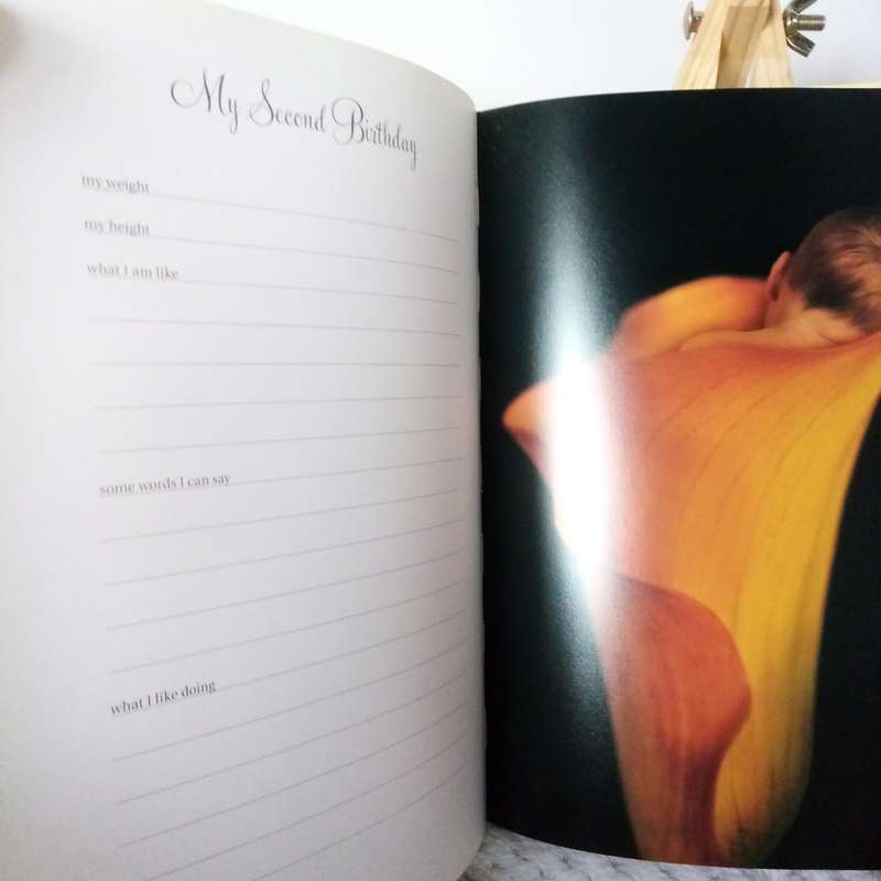 Anne Geddes My First Five Years Baby Record Book - Keepsake Journal, Milestone Memory Album