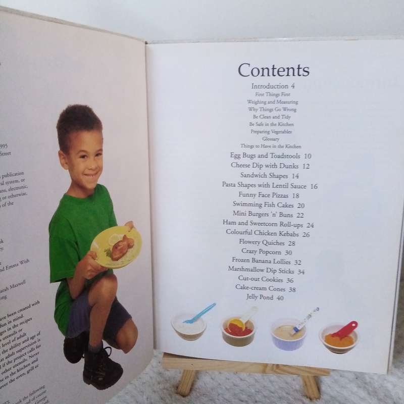I Can Cook by Sarah Maxwell - Fun and Easy Recipes for Young Chefs