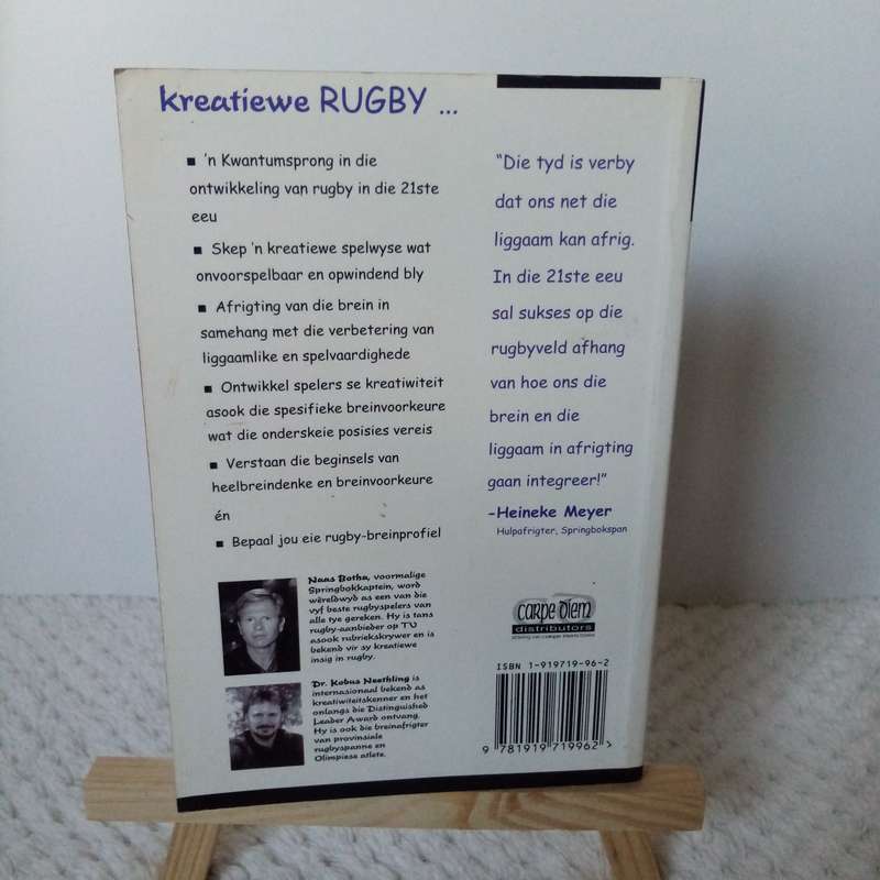 Kreatiewe Rugby deur Naas Botha & Kobus Neethling: Strategieë en Inspirasie vir Rugbyspelers