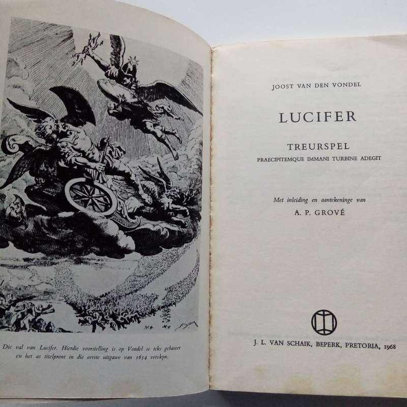 Lucifer: Treurspel deur Joost van den Vondel | 'n Meesterwerk van Hollandsche Dram