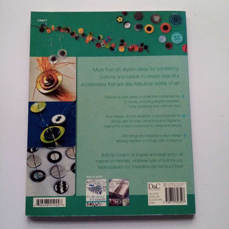 A Passion for Buttons by Stephanie Bourgeois | Vintage Button Collecting & Creative Craft Ideas