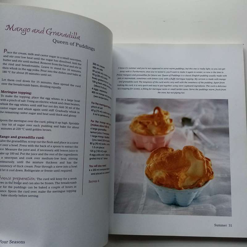 Four Seasons: Seasonal Cooking & South African Flavours by Marita Pieterse