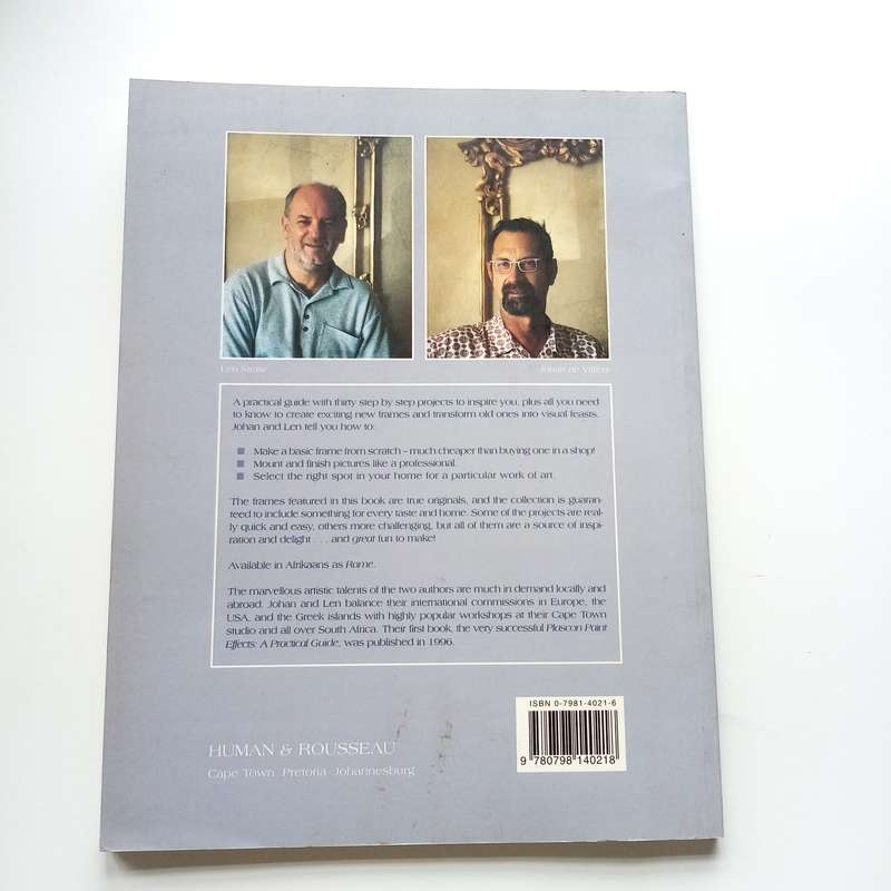 Frames: A South African Perspective on Art and Crafting by Johan de Villiers & Len Straw