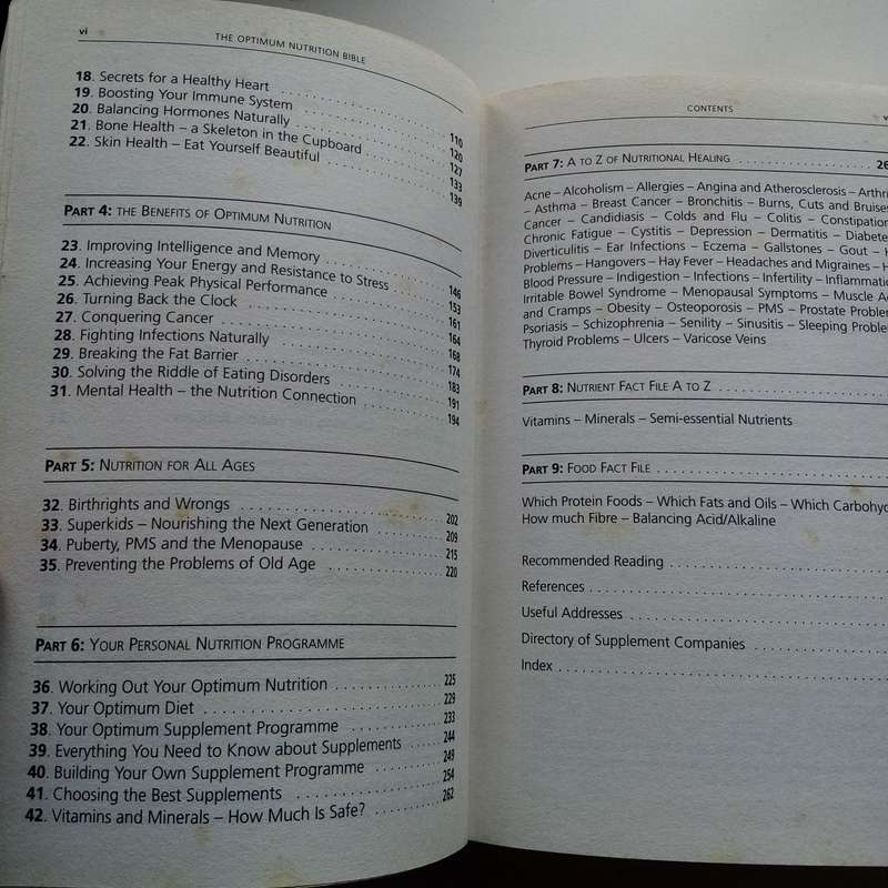 The Optimum Nutrition Bible: Your Guide to Health, Energy, and Longevity by Patrick Holford